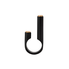 Load image into Gallery viewer, DOUBLE BARREL BLACKENED SILVER RING